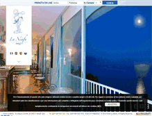 Tablet Screenshot of hotellaninfa.it